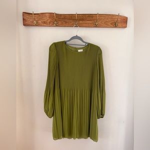 Aritzia long sleeve short dress